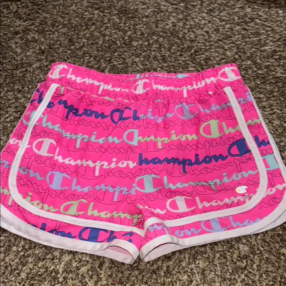 Gymboree Pink and White Athletic Shorts